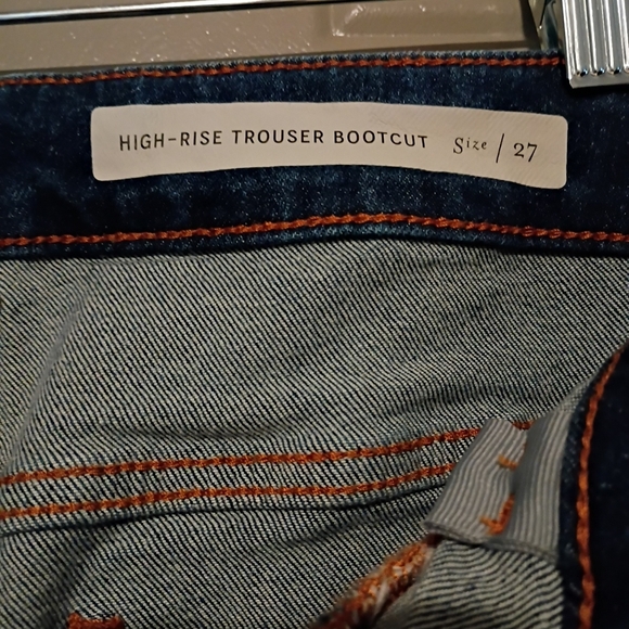 Anthropologie Pilcro High Rise Trouser Bootcut Jeans Women's Flared Jeans Sz27 - Picture 9 of 14